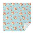 thumbnail image 1 of Pioneer Flower Floral Print Pattern Square Tablecloth,Waterproof Square Table Cover,Wipeable Spillproof Washable Table Cover for Home Kitchen Party Decor 52"x52"(132x132cm), 1 of 6