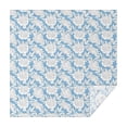 thumbnail image 1 of Pioneer Flower Floral Print Pattern Square Tablecloth,Waterproof Square Table Cover,Wipeable Spillproof Washable Table Cover for Home Kitchen Party Decor 42"X42"(107x107cm), 1 of 6