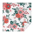 thumbnail image 1 of Pioneer Flower Floral Print Pattern Square Tablecloth,Waterproof Square Table Cover,Wipeable Spillproof Washable Table Cover for Home Kitchen Party Decor 60"x60"(152x152cm), 1 of 6