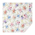 thumbnail image 1 of Pioneer Flower Floral Print Pattern Square Tablecloth,Waterproof Square Table Cover,Wipeable Spillproof Washable Table Cover for Home Kitchen Party Decor 60"x60"(152x152cm), 1 of 1
