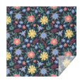 thumbnail image 1 of Pioneer Flower Floral Print Pattern Square Tablecloth,Waterproof Square Table Cover,Wipeable Spillproof Washable Table Cover for Home Kitchen Party Decor 52"x52"(132x132cm), 1 of 1