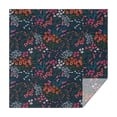 thumbnail image 1 of Pioneer Flower Floral Print Pattern Square Tablecloth,Waterproof Square Table Cover,Wipeable Spillproof Washable Table Cover for Home Kitchen Party Decor 52"x52"(132x132cm), 1 of 6