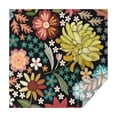 thumbnail image 1 of Pioneer Flower Floral Print Pattern Square Tablecloth,Waterproof Square Table Cover,Wipeable Spillproof Washable Table Cover for Home Kitchen Party Decor 42"X42"(107x107cm), 1 of 6