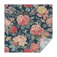 thumbnail image 1 of Pioneer Flower Floral Print Pattern Square Tablecloth,Waterproof Square Table Cover,Wipeable Spillproof Washable Table Cover for Home Kitchen Party Decor 60"x60"(152x152cm), 1 of 6