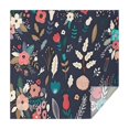 thumbnail image 1 of Pioneer Flower Floral Print Pattern Square Tablecloth,Waterproof Square Table Cover,Wipeable Spillproof Washable Table Cover for Home Kitchen Party Decor 60"x60"(152x152cm), 1 of 6
