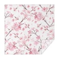 thumbnail image 1 of Pioneer Flower Floral Print Pattern Square Tablecloth,Waterproof Square Table Cover,Wipeable Spillproof Washable Table Cover for Home Kitchen Party Decor 42"X42"(107x107cm), 1 of 6