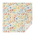 thumbnail image 1 of Pioneer Flower Floral Print Pattern Square Tablecloth,Waterproof Square Table Cover,Wipeable Spillproof Washable Table Cover for Home Kitchen Party Decor 42"X42"(107x107cm), 1 of 6