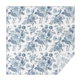 thumbnail image 1 of Pioneer Flower Floral Print Pattern Square Tablecloth,Waterproof Square Table Cover,Wipeable Spillproof Washable Table Cover for Home Kitchen Party Decor 42"X42"(107x107cm), 1 of 6
