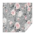 thumbnail image 1 of Pioneer Flower Floral Print Pattern Square Tablecloth,Waterproof Square Table Cover,Wipeable Spillproof Washable Table Cover for Home Kitchen Party Decor 42"X42"(107x107cm), 1 of 6