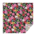 thumbnail image 1 of Pioneer Flower Floral Print Pattern Square Tablecloth,Waterproof Square Table Cover,Wipeable Spillproof Washable Table Cover for Home Kitchen Party Decor 42"X42"(107x107cm), 1 of 6