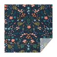 thumbnail image 1 of Pioneer Flower Floral Print Pattern Square Tablecloth,Waterproof Square Table Cover,Wipeable Spillproof Washable Table Cover for Home Kitchen Party Decor 42"X42"(107x107cm), 1 of 6