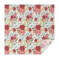 thumbnail image 1 of Pioneer Flower Floral Print Pattern Square Tablecloth,Waterproof Square Table Cover,Wipeable Spillproof Washable Table Cover for Home Kitchen Party Decor 42"X42"(107x107cm), 1 of 6