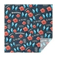 thumbnail image 1 of Pioneer Flower Floral Print Pattern Square Tablecloth,Waterproof Square Table Cover,Wipeable Spillproof Washable Table Cover for Home Kitchen Party Decor 52"x52"(132x132cm), 1 of 6