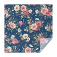 thumbnail image 1 of Pioneer Flower Floral Print Pattern Square Tablecloth,Waterproof Square Table Cover,Wipeable Spillproof Washable Table Cover for Home Kitchen Party Decor 52"x52"(132x132cm), 1 of 6