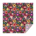 thumbnail image 1 of Pioneer Flower Floral Print Pattern Square Tablecloth,Waterproof Square Table Cover,Wipeable Spillproof Washable Table Cover for Home Kitchen Party Decor 52"x52"(132x132cm), 1 of 6