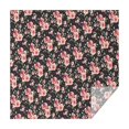 thumbnail image 1 of Pioneer Flower Floral Print Pattern Square Tablecloth,Waterproof Square Table Cover,Wipeable Spillproof Washable Table Cover for Home Kitchen Party Decor 42"X42"(107x107cm), 1 of 6