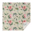 thumbnail image 1 of Pioneer Flower Floral Print Pattern Square Tablecloth,Waterproof Square Table Cover,Wipeable Spillproof Washable Table Cover for Home Kitchen Party Decor 42"X42"(107x107cm), 1 of 6