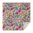 thumbnail image 1 of Pioneer Flower Floral Print Pattern Square Tablecloth,Waterproof Square Table Cover,Wipeable Spillproof Washable Table Cover for Home Kitchen Party Decor 52"x52"(132x132cm), 1 of 6