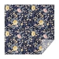 thumbnail image 1 of Pioneer Flower Floral Print Pattern Square Tablecloth,Waterproof Square Table Cover,Wipeable Spillproof Washable Table Cover for Home Kitchen Party Decor 42"X42"(107x107cm), 1 of 6