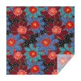 thumbnail image 1 of Pioneer Flower Floral Print Pattern Square Tablecloth,Waterproof Square Table Cover,Wipeable Spillproof Washable Table Cover for Home Kitchen Party Decor 42"X42"(107x107cm), 1 of 6