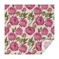 thumbnail image 1 of Pioneer Flower Floral Print Pattern Square Tablecloth,Waterproof Square Table Cover,Wipeable Spillproof Washable Table Cover for Home Kitchen Party Decor 52"x52"(132x132cm), 1 of 6