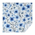 thumbnail image 1 of Pioneer Flower Floral Print Pattern Square Tablecloth,Waterproof Square Table Cover,Wipeable Spillproof Washable Table Cover for Home Kitchen Party Decor 52"x52"(132x132cm), 1 of 6