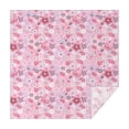 thumbnail image 1 of Pioneer Flower Floral Print Pattern Square Tablecloth,Waterproof Square Table Cover,Wipeable Spillproof Washable Table Cover for Home Kitchen Party Decor 42"X42"(107x107cm), 1 of 6