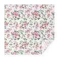 thumbnail image 1 of Pioneer Flower Floral Print Pattern Square Tablecloth,Waterproof Square Table Cover,Wipeable Spillproof Washable Table Cover for Home Kitchen Party Decor 42"X42"(107x107cm), 1 of 6