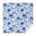 thumbnail image 1 of Pioneer Flower Floral Print Pattern Square Tablecloth,Waterproof Square Table Cover,Wipeable Spillproof Washable Table Cover for Home Kitchen Party Decor 60"x60"(152x152cm), 1 of 6