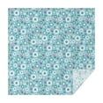 thumbnail image 1 of Pioneer Flower Floral Print Pattern Square Tablecloth,Waterproof Square Table Cover,Wipeable Spillproof Washable Table Cover for Home Kitchen Party Decor 60"x60"(152x152cm), 1 of 6