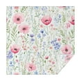 thumbnail image 1 of Pioneer Flower Floral Print Pattern Square Tablecloth,Waterproof Square Table Cover,Wipeable Spillproof Washable Table Cover for Home Kitchen Party Decor 60"x60"(152x152cm), 1 of 6