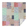 thumbnail image 1 of Pioneer Flower Floral Print Pattern Square Tablecloth,Waterproof Square Table Cover,Wipeable Spillproof Washable Table Cover for Home Kitchen Party Decor 52"x52"(132x132cm), 1 of 6