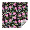 thumbnail image 1 of Pioneer Flower Floral Print Pattern Square Tablecloth,Waterproof Square Table Cover,Wipeable Spillproof Washable Table Cover for Home Kitchen Party Decor 60"x60"(152x152cm), 1 of 6