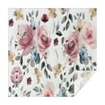 thumbnail image 1 of Pioneer Flower Floral Print Pattern Square Tablecloth,Waterproof Square Table Cover,Wipeable Spillproof Washable Table Cover for Home Kitchen Party Decor 60"x60"(152x152cm), 1 of 6