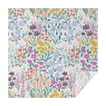 thumbnail image 1 of Pioneer Flower Floral Print Pattern Square Tablecloth,Waterproof Square Table Cover,Wipeable Spillproof Washable Table Cover for Home Kitchen Party Decor 42"X42"(107x107cm), 1 of 6
