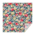 thumbnail image 1 of Pioneer Flower Floral Print Pattern Square Tablecloth,Waterproof Square Table Cover,Wipeable Spillproof Washable Table Cover for Home Kitchen Party Decor 42"X42"(107x107cm), 1 of 6