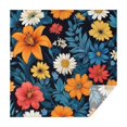 thumbnail image 1 of Pioneer Flower Floral Print Pattern Square Tablecloth,Waterproof Square Table Cover,Wipeable Spillproof Washable Table Cover for Home Kitchen Party Decor 52"x52"(132x132cm), 1 of 6