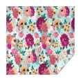 thumbnail image 1 of Pioneer Flower Floral Print Pattern Square Tablecloth,Waterproof Square Table Cover,Wipeable Spillproof Washable Table Cover for Home Kitchen Party Decor 52"x52"(132x132cm), 1 of 6