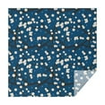 thumbnail image 1 of Pioneer Flower Floral Print Pattern Square Tablecloth,Waterproof Square Table Cover,Wipeable Spillproof Washable Table Cover for Home Kitchen Party Decor 52"x52"(132x132cm), 1 of 6