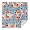thumbnail image 1 of Pioneer Flower Floral Print Pattern Square Tablecloth,Waterproof Square Table Cover,Wipeable Spillproof Washable Table Cover for Home Kitchen Party Decor 52"x52"(132x132cm), 1 of 6