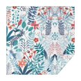 thumbnail image 1 of Pioneer Flower Floral Print Pattern Square Tablecloth,Waterproof Square Table Cover,Wipeable Spillproof Washable Table Cover for Home Kitchen Party Decor 42"X42"(107x107cm), 1 of 6