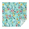 thumbnail image 1 of Pioneer Flower Floral Print Pattern Square Tablecloth,Waterproof Square Table Cover,Wipeable Spillproof Washable Table Cover for Home Kitchen Party Decor 42"X42"(107x107cm), 1 of 6
