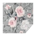 thumbnail image 1 of Pioneer Flower Floral Print Pattern Square Tablecloth,Waterproof Square Table Cover,Wipeable Spillproof Washable Table Cover for Home Kitchen Party Decor 52"x52"(132x132cm), 1 of 6