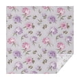 thumbnail image 1 of Pioneer Flower Floral Print Pattern Square Tablecloth,Waterproof Square Table Cover,Wipeable Spillproof Washable Table Cover for Home Kitchen Party Decor 52"x52"(132x132cm), 1 of 1