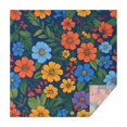 thumbnail image 1 of Pioneer Flower Floral Print Pattern Square Tablecloth,Waterproof Square Table Cover,Wipeable Spillproof Washable Table Cover for Home Kitchen Party Decor 42"X42"(107x107cm), 1 of 6