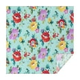 thumbnail image 1 of Pioneer Flower Floral Print Pattern Square Tablecloth,Waterproof Square Table Cover,Wipeable Spillproof Washable Table Cover for Home Kitchen Party Decor 42"X42"(107x107cm), 1 of 6