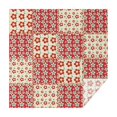 thumbnail image 1 of Pioneer Flower Floral Print Pattern Square Tablecloth,Waterproof Square Table Cover,Wipeable Spillproof Washable Table Cover for Home Kitchen Party Decor 52"x52"(132x132cm), 1 of 6