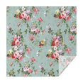 thumbnail image 1 of Pioneer Flower Floral Print Pattern Square Tablecloth,Waterproof Square Table Cover,Wipeable Spillproof Washable Table Cover for Home Kitchen Party Decor 60"x60"(152x152cm), 1 of 6