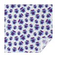 thumbnail image 1 of Pioneer Flower Floral Print Pattern Square Tablecloth,Waterproof Square Table Cover,Wipeable Spillproof Washable Table Cover for Home Kitchen Party Decor 52"x52"(132x132cm), 1 of 6
