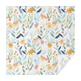 thumbnail image 1 of Pioneer Flower Floral Print Pattern Square Tablecloth,Waterproof Square Table Cover,Wipeable Spillproof Washable Table Cover for Home Kitchen Party Decor 60"x60"(152x152cm), 1 of 6